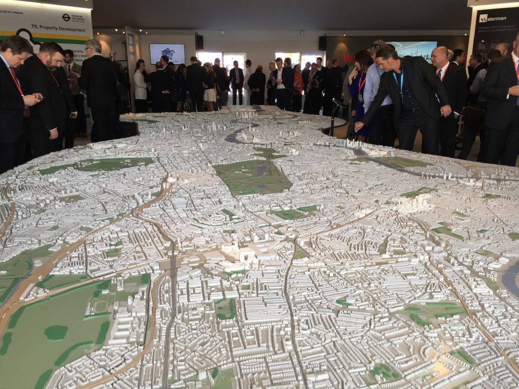 MIPIM - London on a table