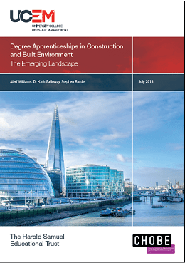 Cover of the UCEM Degree Apprenticeship Report