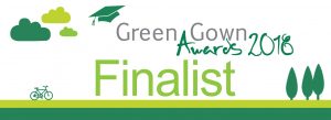 Green Gown Award finalist 2018 logo