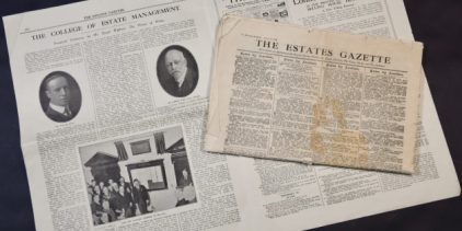 Inaugural ceremony - Estates Gazette