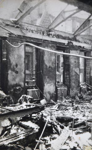 Blitz damage Lincoln's Inn Fields