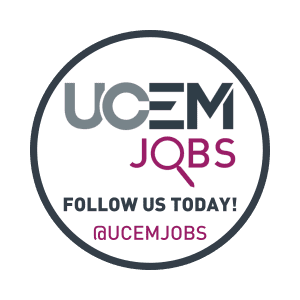 UCEM Jobs Twitter circle