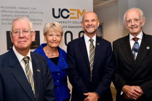 Picture of past UCEM Principals with their contemporary