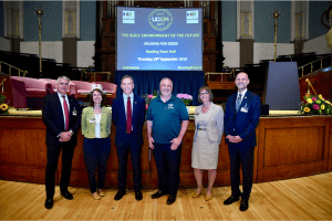 The panel before their talks