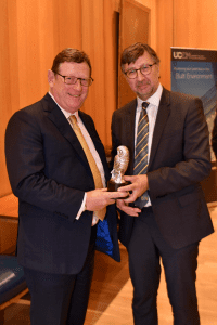 UCEM Property Award winner, James Wates, with UCEM Chairman, John Gellatly