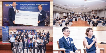 Photo montage from the UCEM Hong Kong centenary event