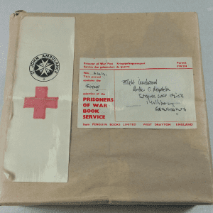 A Red Cross package which was sent to Prisoners of War during WW2