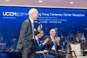 Alumni sharing stories at our Hong Kong centenary event