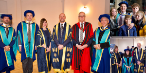 The recipients of the inaugural UCEM Honorary Degrees