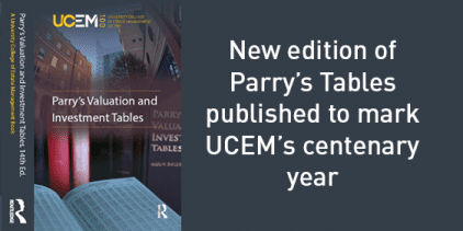 An image of the new Parry's book and news story title