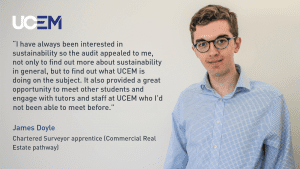 James Doyle's NUS Responsible Futures quote graphic