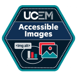 Accessible images badge