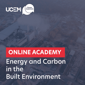 Energy and Carbon in the Built Environment course Instagram graphic