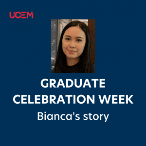 Grad Celebration Week Bianca Instagram video still