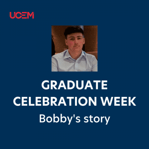 Grad Celebration Week Bobby Instagram video still