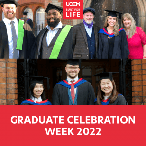 Graduate Celebration Week Instagram graphic