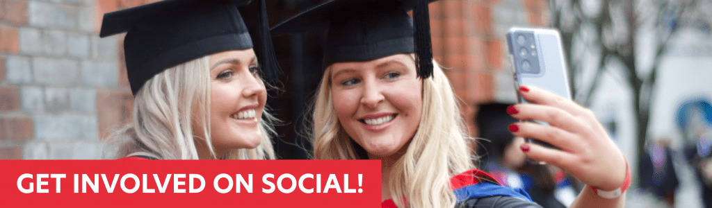 Get involved on social banner