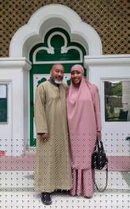 Ranikqué with her dad
