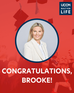 Brooke's Graduate Celebration Week story Instagram video still