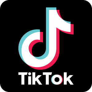 TikTok logo Instagram graphic