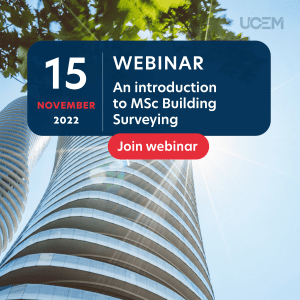 MSc Building Surveying webinar