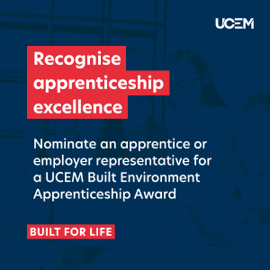 Built Environment Apprenticeship Award nominations