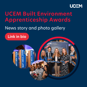 UCEM Built Environment Apprenticeship Awards news story