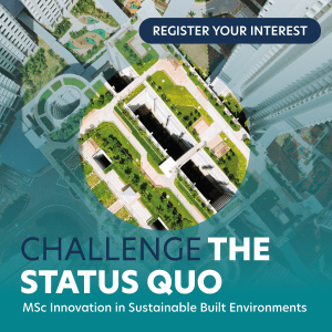 MSc Innovation in Sustainable Built Environments