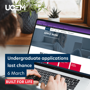 Last chance to apply for an undergraduate degree for spring